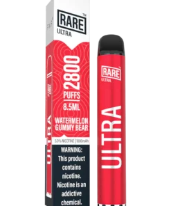 Rare Ultra 2800 Puffs 8.5ml – Watermelon Gummy Bear